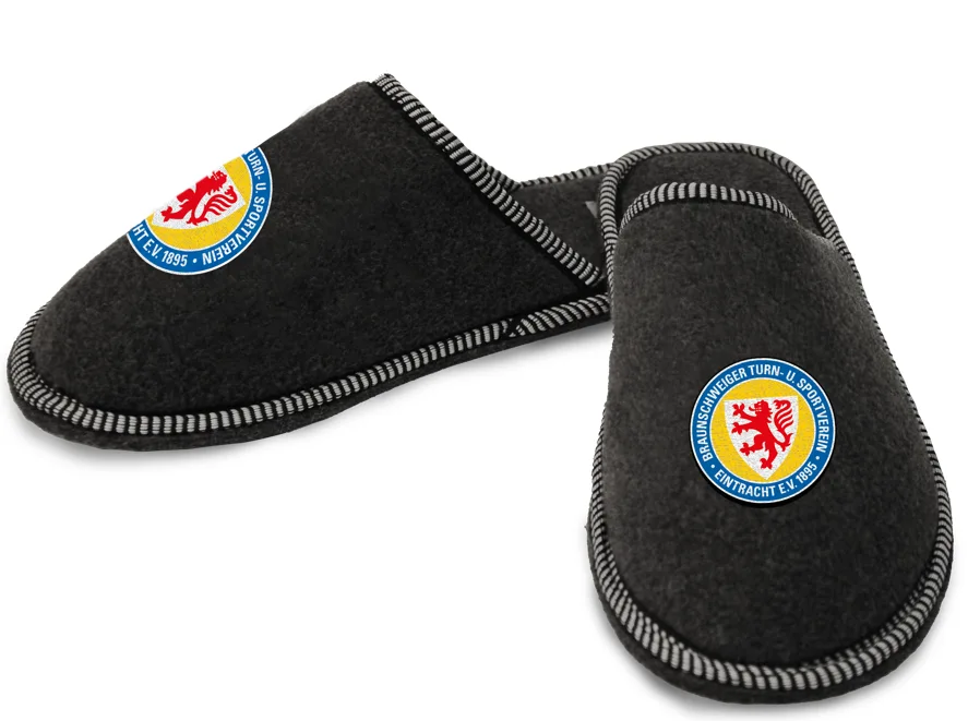 Eintracht Braunschweig Pantoffel Logo 38/39