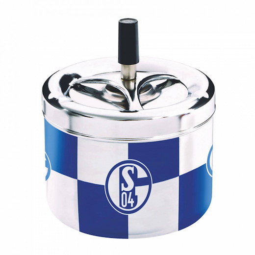 FC Schalke 04 Drehaschenbecher Karo 