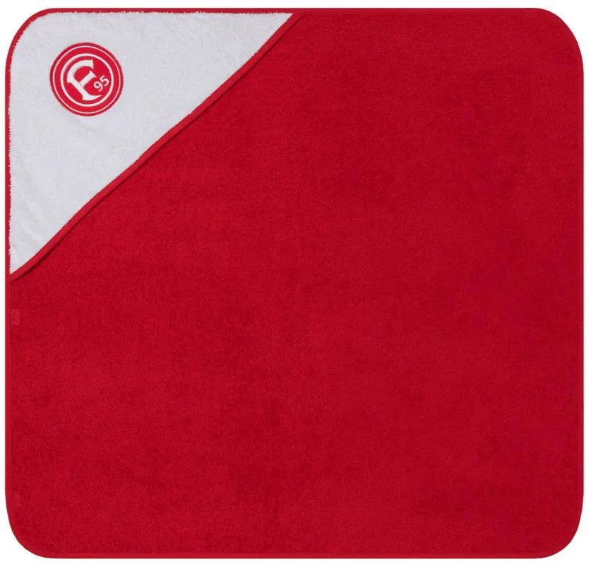 Fortuna Düsseldorf Baby Kapuzentuch "Logo" 