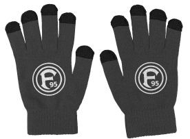 Fortuna Düsseldorf Smartphone-Handschuhe "Logo" M