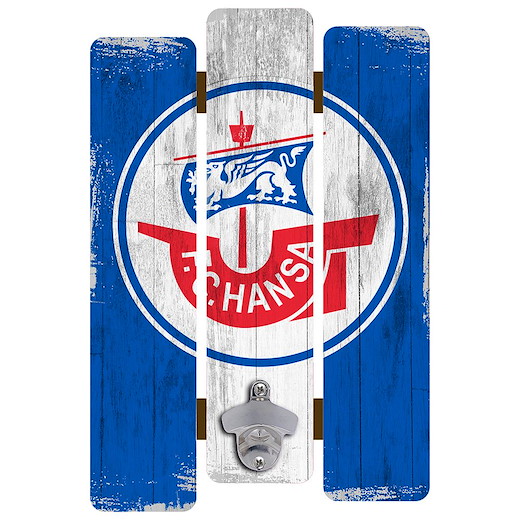 Hansa Rostock Wandbild Hansa-Kogge mit Öffner 