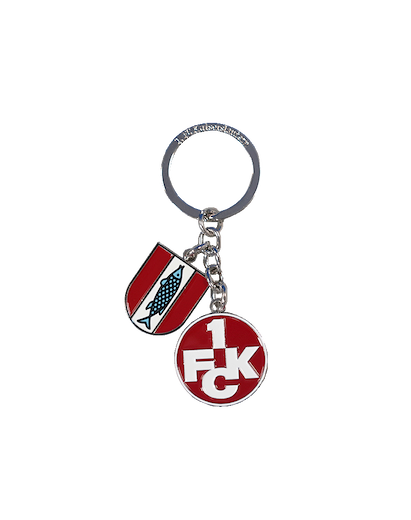 FCK Schlüsselanhänger Logo + Stadtwappen 
