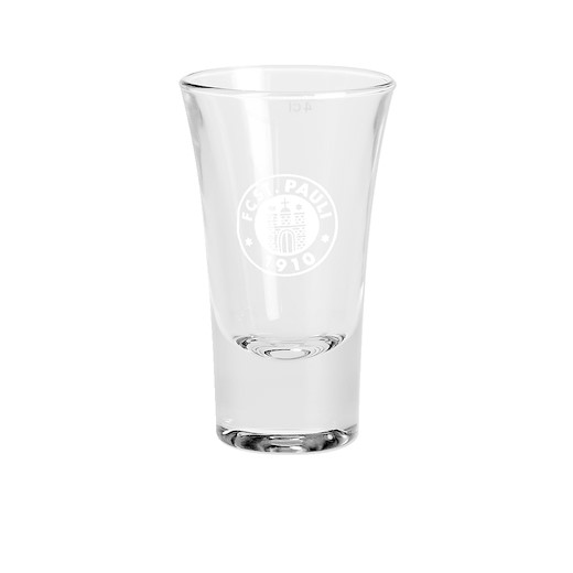 FC St. Pauli Schnapsglas Logo 4 cl 