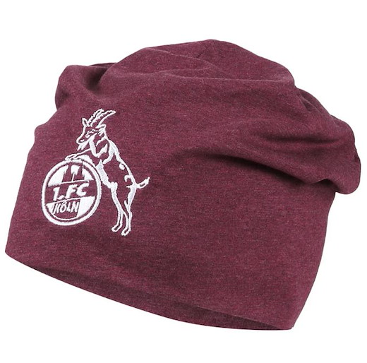 1. FC Köln Sommerbeanie "Rot melange" 