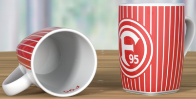 Fortuna Düsseldorf Tasse "Altstadt" 