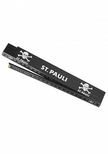 FC St. Pauli Zollstock Totenkopf 