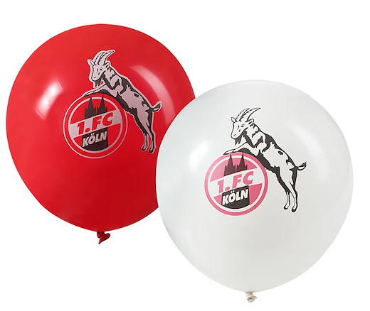 1. FC Köln Luftballons "Logo" 10er Set 