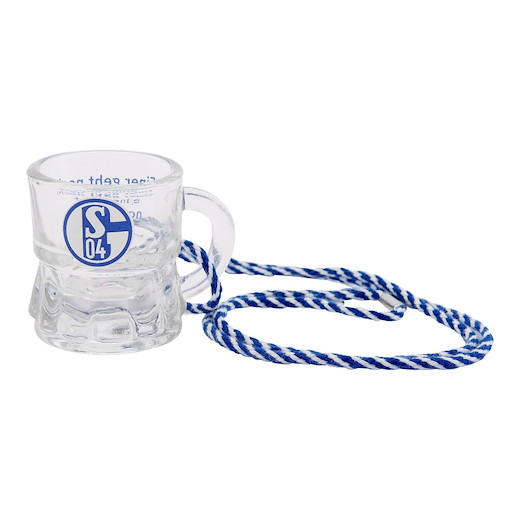 FC Schalke 04 Schnapsglas mit Kordel 