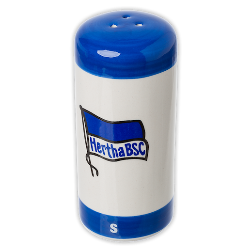Hertha BSC Salz- & Pfefferstreuer Set Logo b-w 