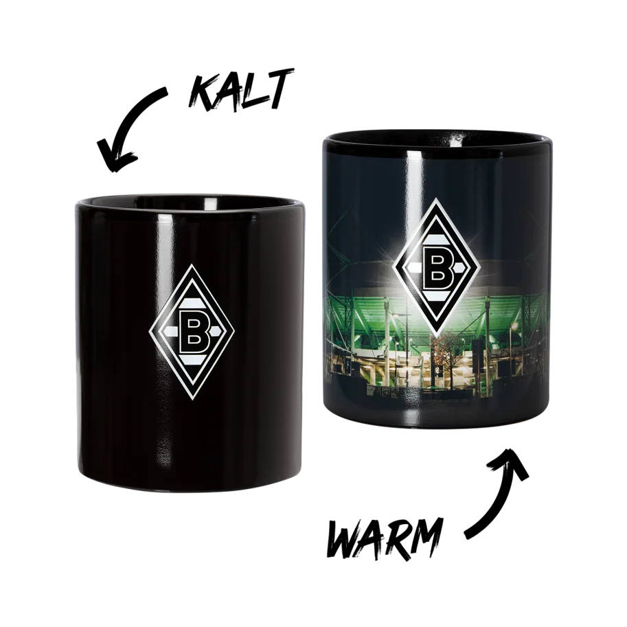 Borussia M'Gladbach Magic Mug "Borussia-Park" 