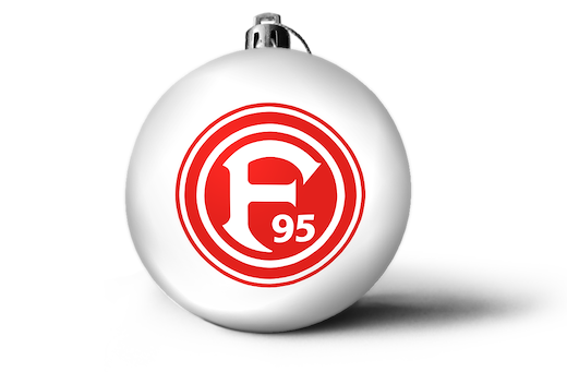 Fortuna Düsseldorf Christbaumkugel 4er-Set 