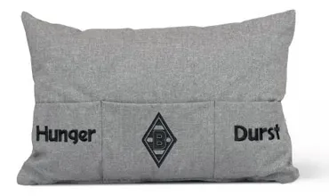 Borussia M'Gladbach Kissen mit Taschen 45x26cm