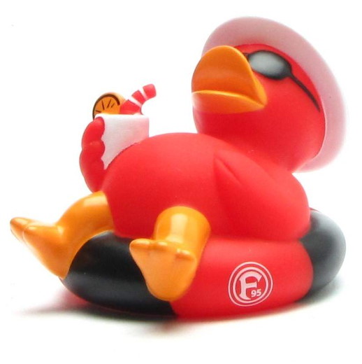 Fortuna Düsseldorf Badeente Fischerhut 