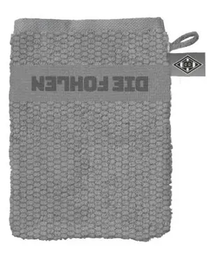 Borussia M´Gladbach Waschhandschuh "grey" 16x21cm, 500gsm