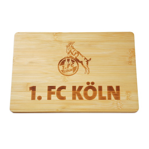 1. FC Köln Schneidebrett Bambus "1. FC Köln" 