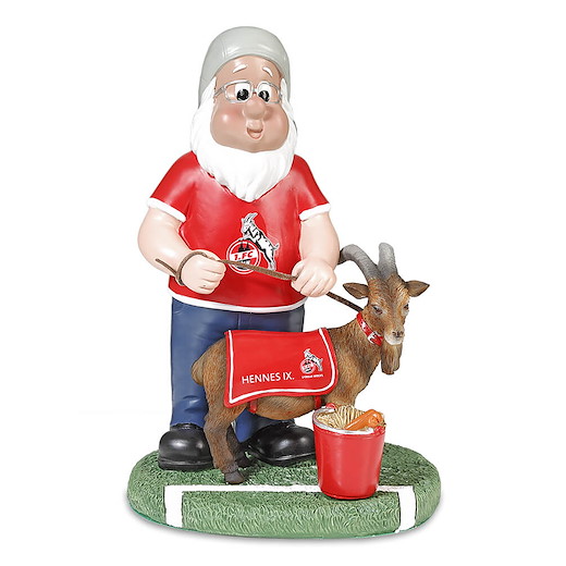 1. FC Köln Gartenzwerg "Hennes IX" 