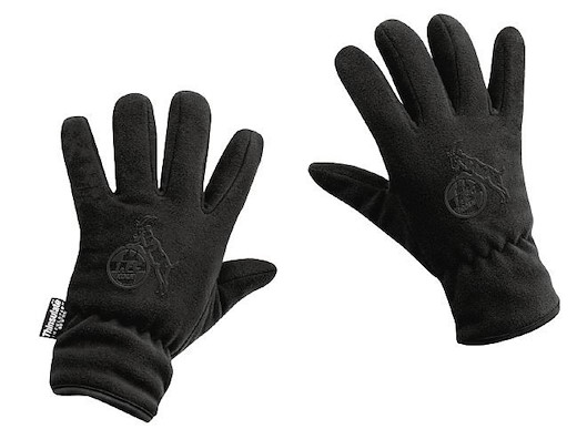 1. FC Köln Fleecehandschuhe "Schwarz"  S
