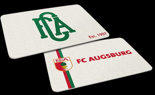 FC Augsburg Frühstücksbrettchen 2er-Set 