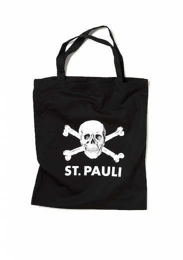 FC St. Pauli Stofftasche Totenkopf 