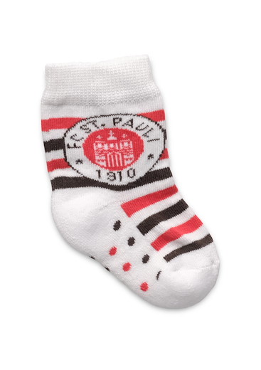 FC St. Pauli Baby Socken Logo  21-23
