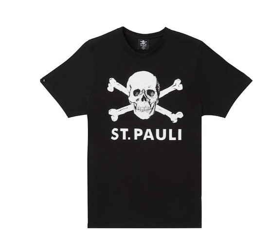 FC St. Pauli T-Shirt Totenkopf I 2XL