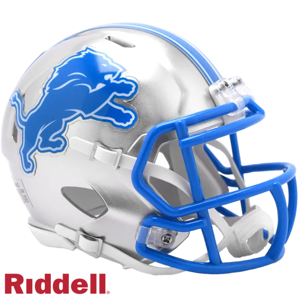Detroit Lions Mini Helm SPEED 2024 