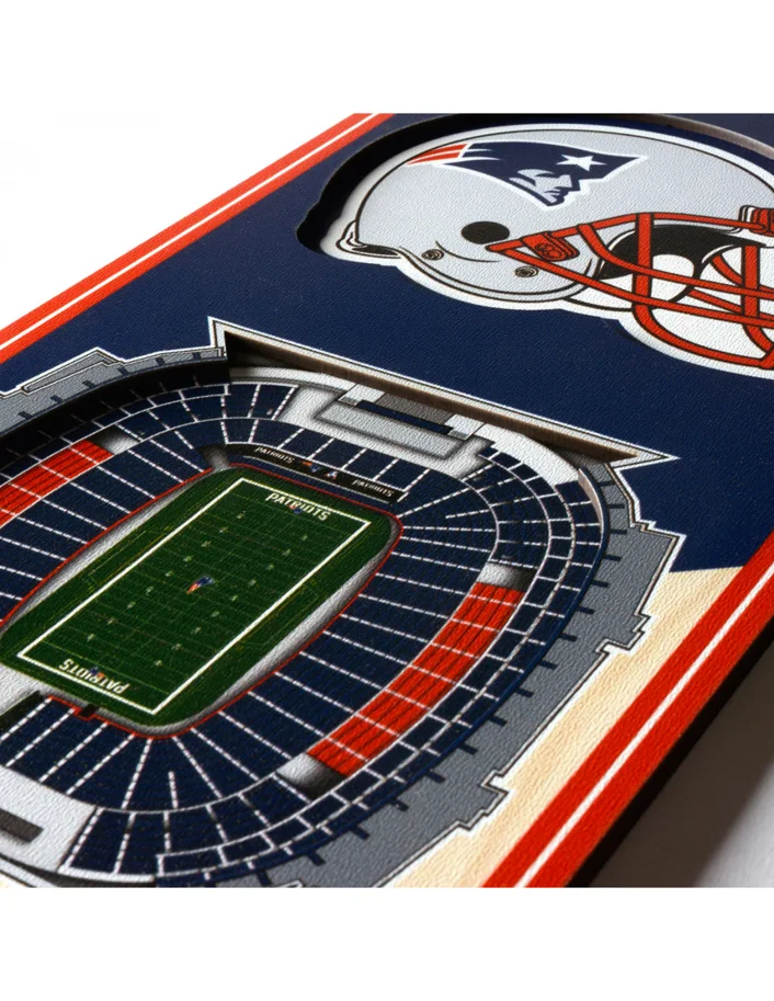 New England Patriots 3D Stadium Banner
