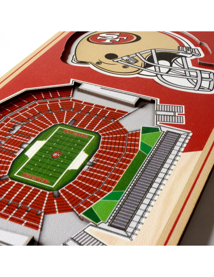 San Francisco 49ers 3D Stadium Banner