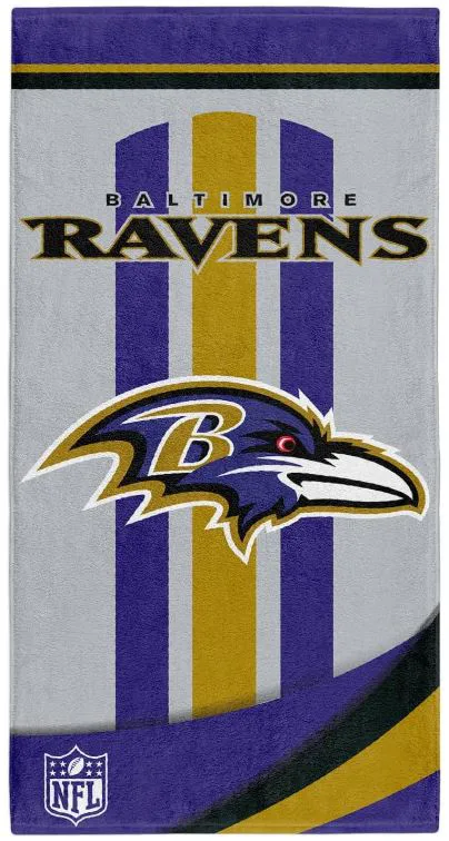 Strandtuch / Beachtowel "EXTREME" Baltimore Ravens 