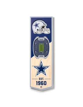Dallas Cowboys 3D Stadium Banner