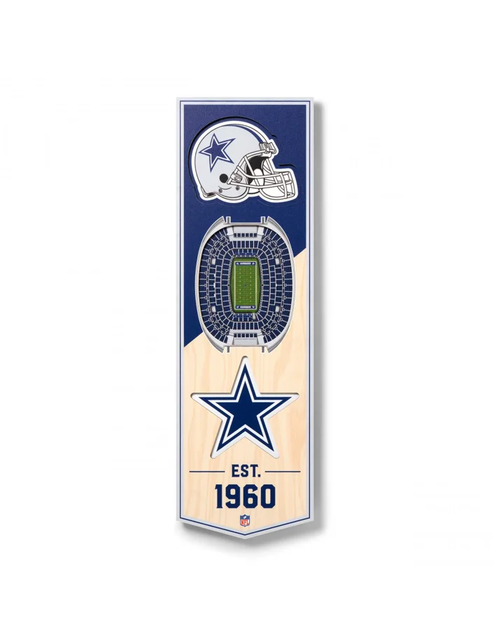 Dallas Cowboys 3D Stadium Banner