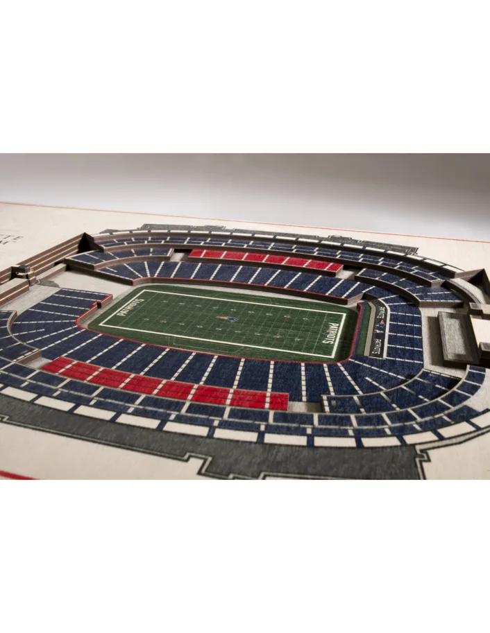 New England Patriots 5-Layer 3D Stadium View