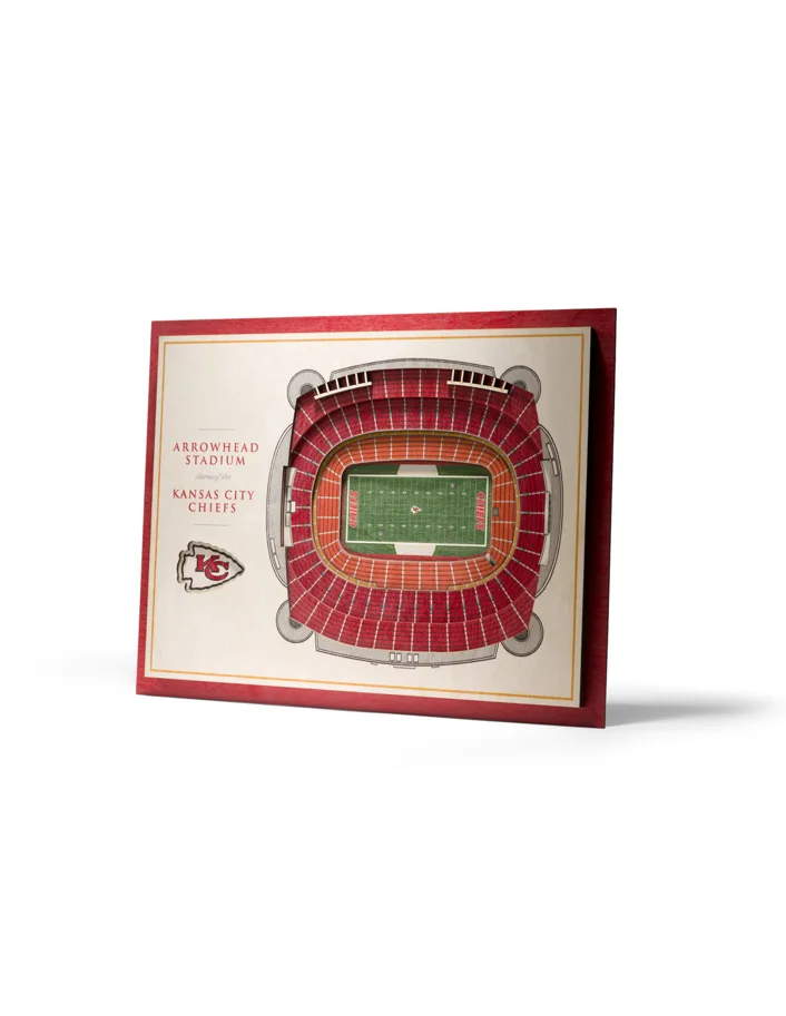 Kansas City Chiefs 5-Layer 3D Stadium View