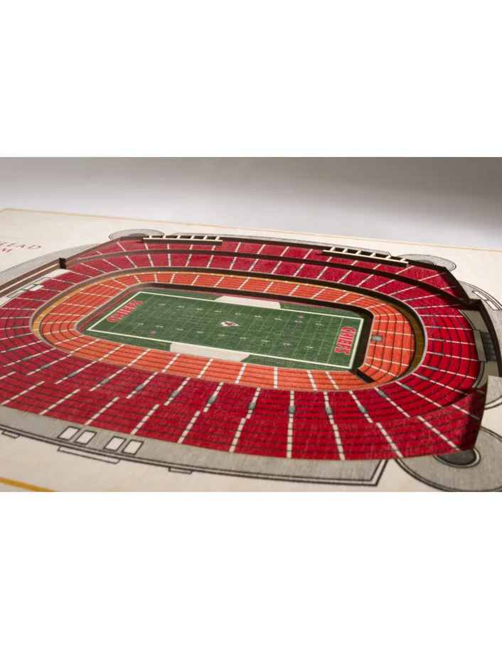 Kansas City Chiefs 5-Layer 3D Stadium View
