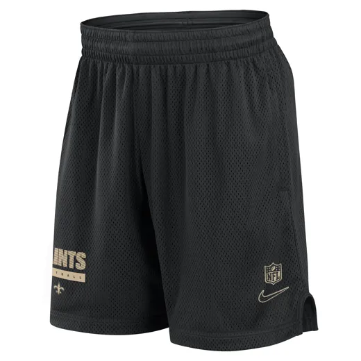 New Orleans Saints Nike Dri-Fit Mesh Short XL