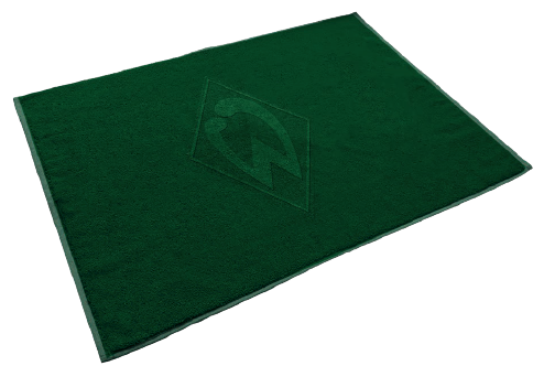 SV Werder Bremen GOTS Duschvorleger Raute 50x70cm