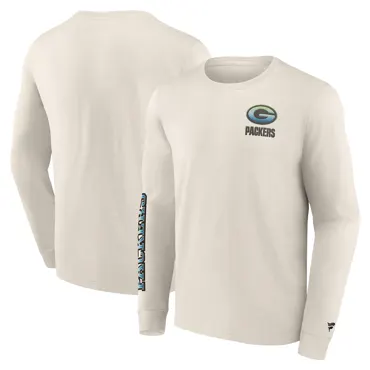 Green Bay Packers Gradient LS Crew T-Shirt M