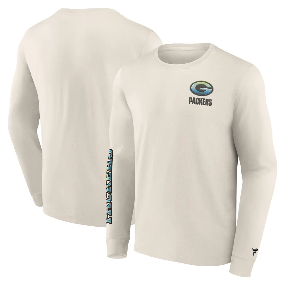 Green Bay Packers Gradient LS Crew T-Shirt 2XL