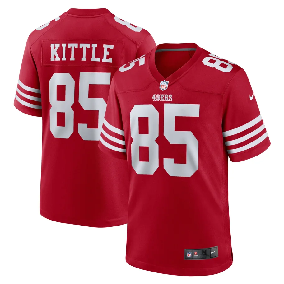 San Francisco 49ers Nike Home Jersey Kittle 85 XL
