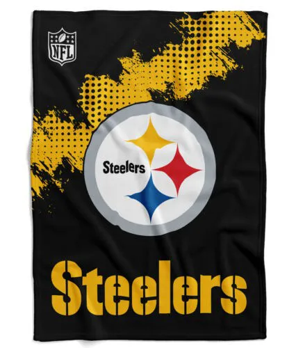 Pittsburgh Steelers Flannel Decke /Throw "CORNER" 150x200cm