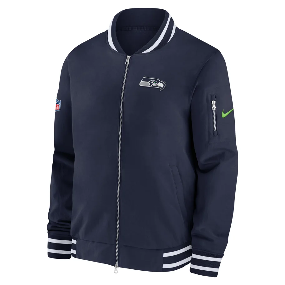 Seattle Seahawks Nike Coach Bomber Jacket 2XL