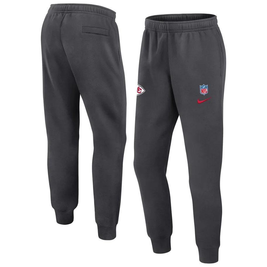 Kansas City Chief Nike Club Fleece Pant Team Issue M