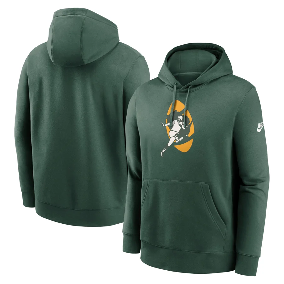 Green Bay Packers Nike Club Fleece Hoodie S