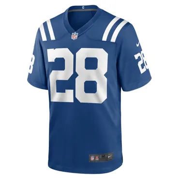 Indianapolis Colts Nike Home Game Jersey Taylor 28 L