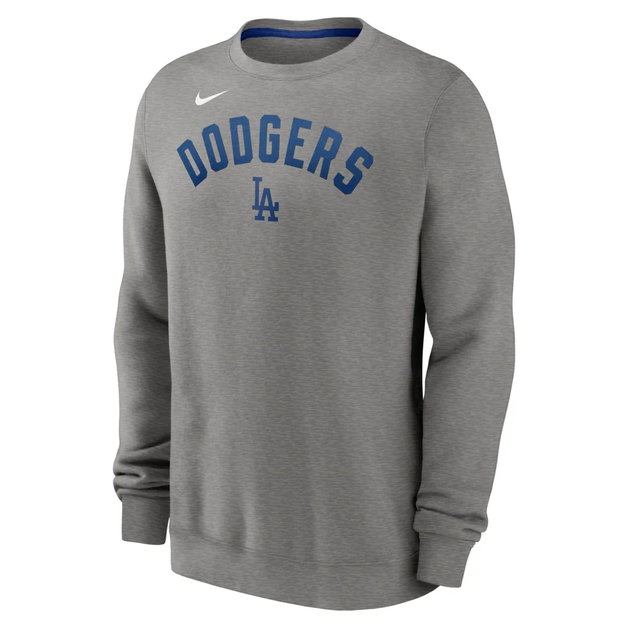Los Angeles Dodgers Nike Twill Crew Neck Fleece XL
