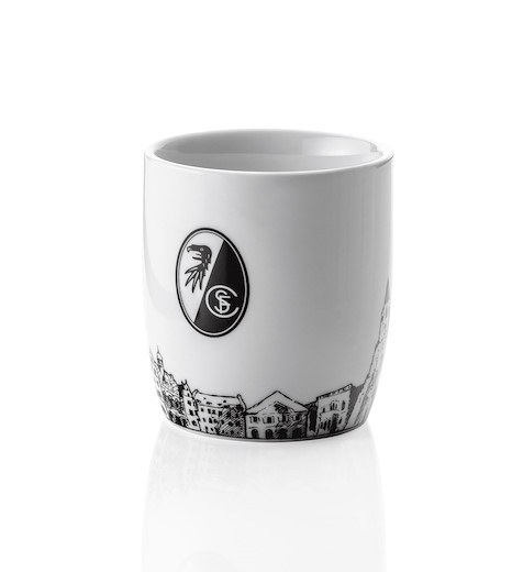 SC Freiburg Tasse "Stadtsilhouette" 
