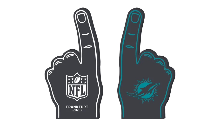 Miami Dolphins Team Foam Finger 