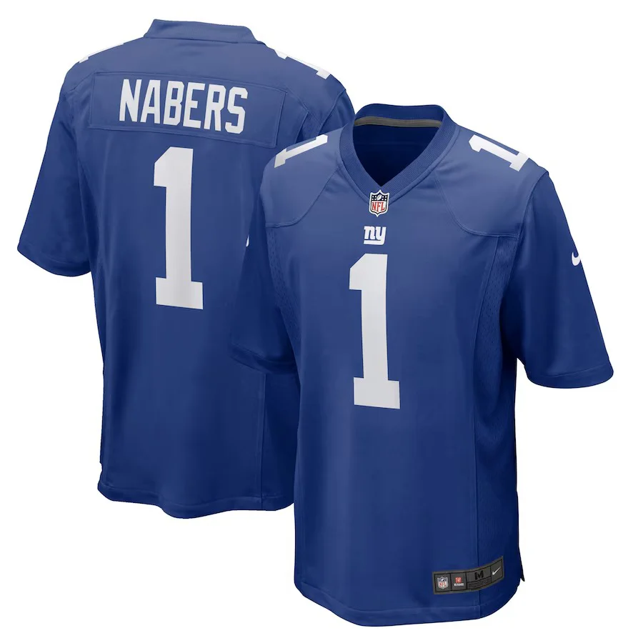New York Giants Nike Home Jersey Nabers 1 XL