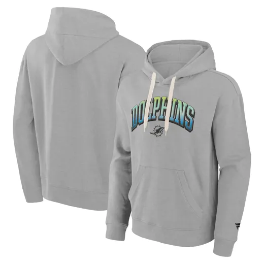 Miami Dolphins Gradient Fleece Pullover Hoodie 2XL