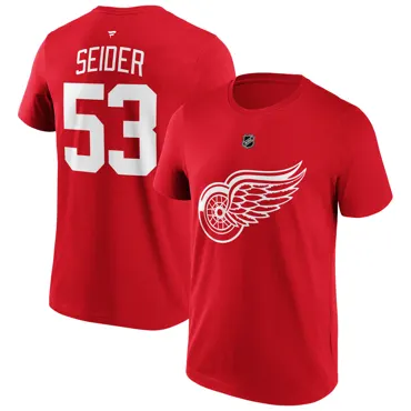 Detroit Red Wings N&N Graphic T-Shirt Seider 53 M